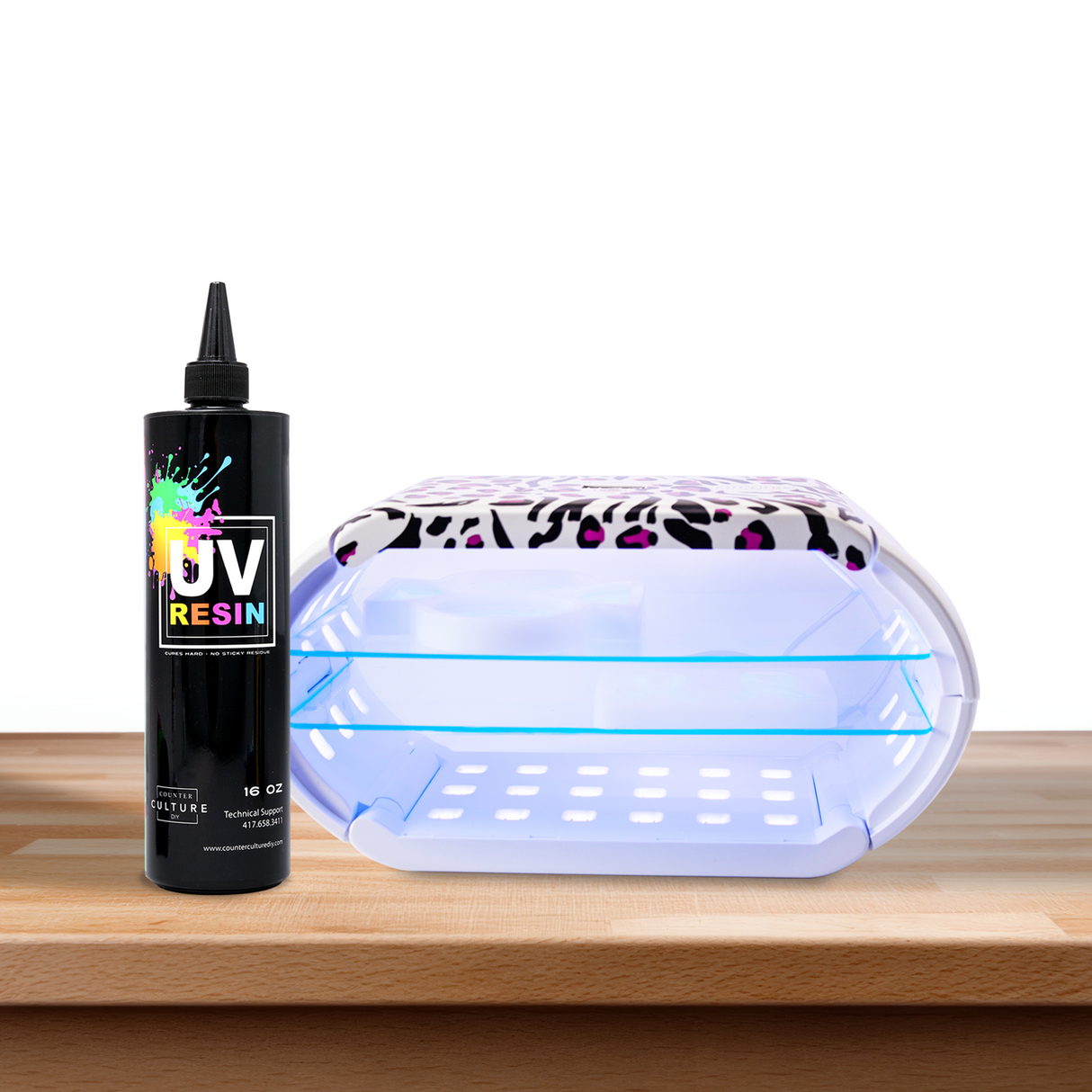 UV Resin & UV Lamp Bundle