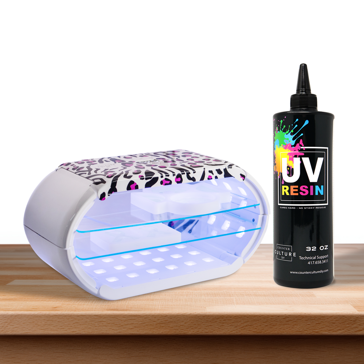 UV Resin & UV Lamp Bundle