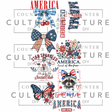 4th of July - DTF Gang Sheet - Counter Culture DIY