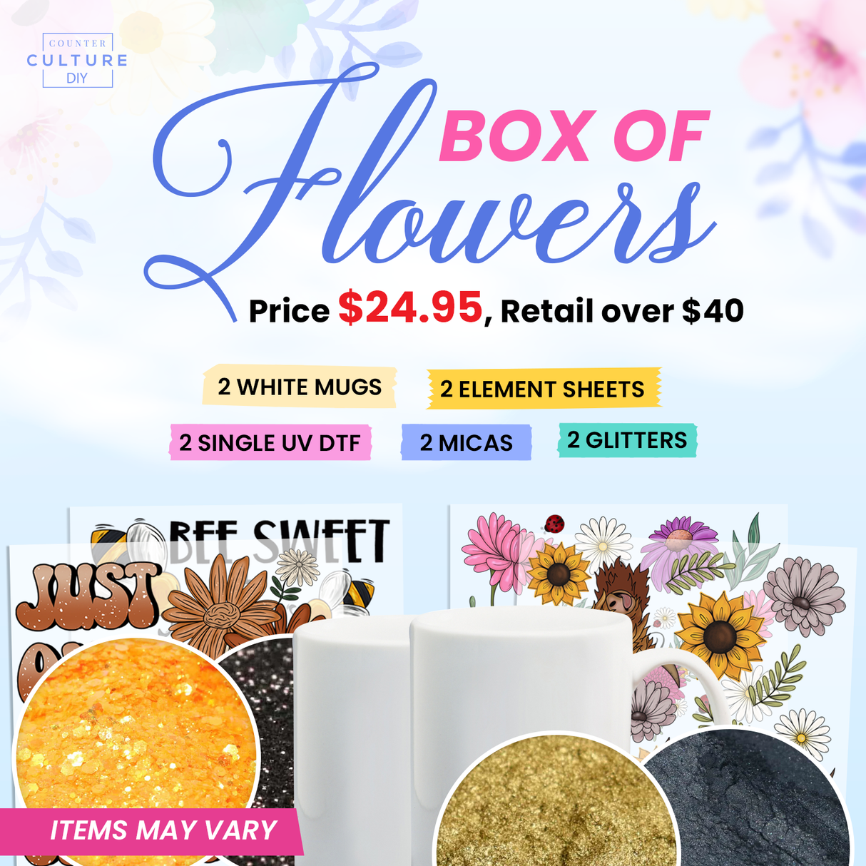 Box of the Month CCDIY Year-Round Themed Surprise Boxes