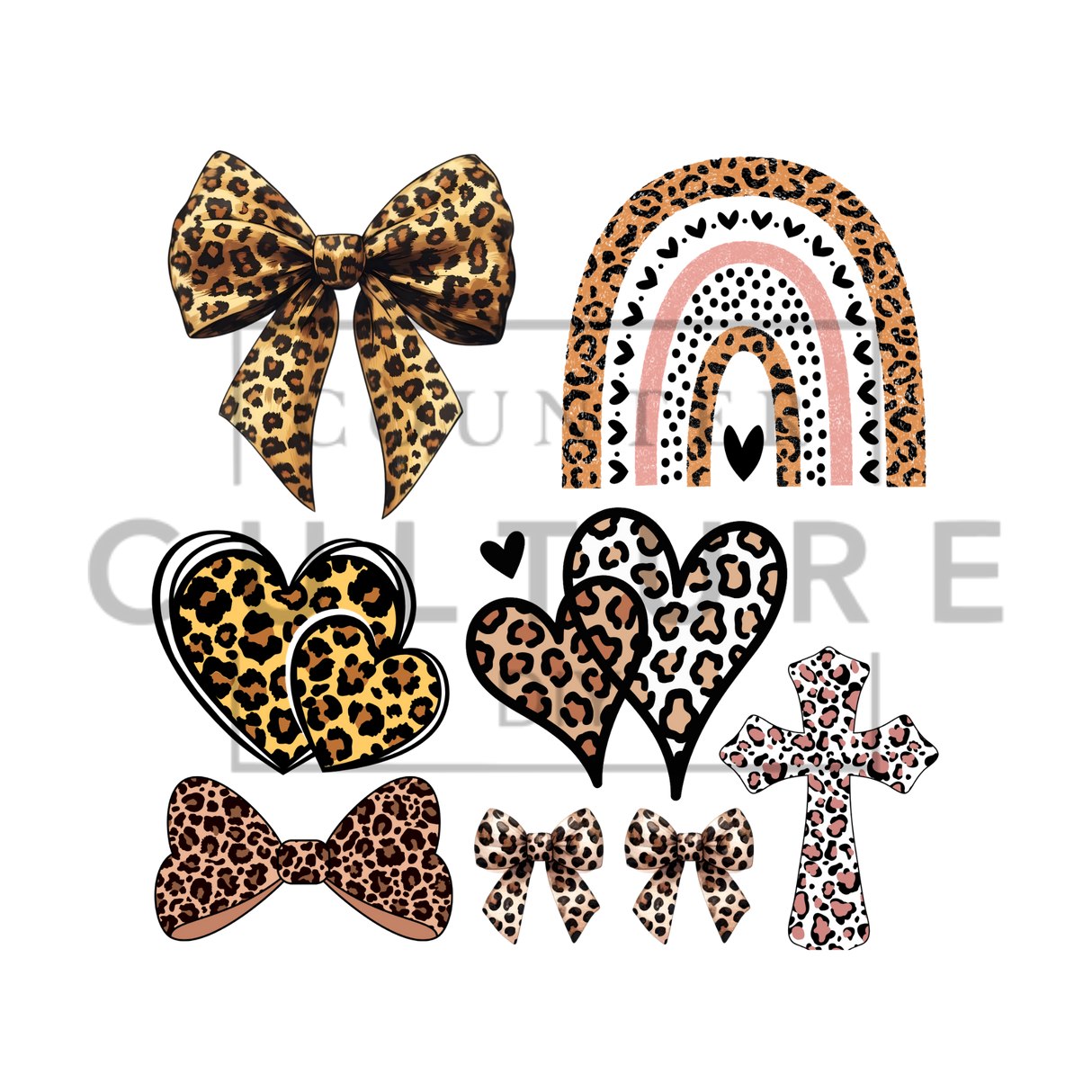 UV DTF Decal Element Sheets: Artist Series