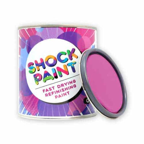 Neon pink fast drying craft paint