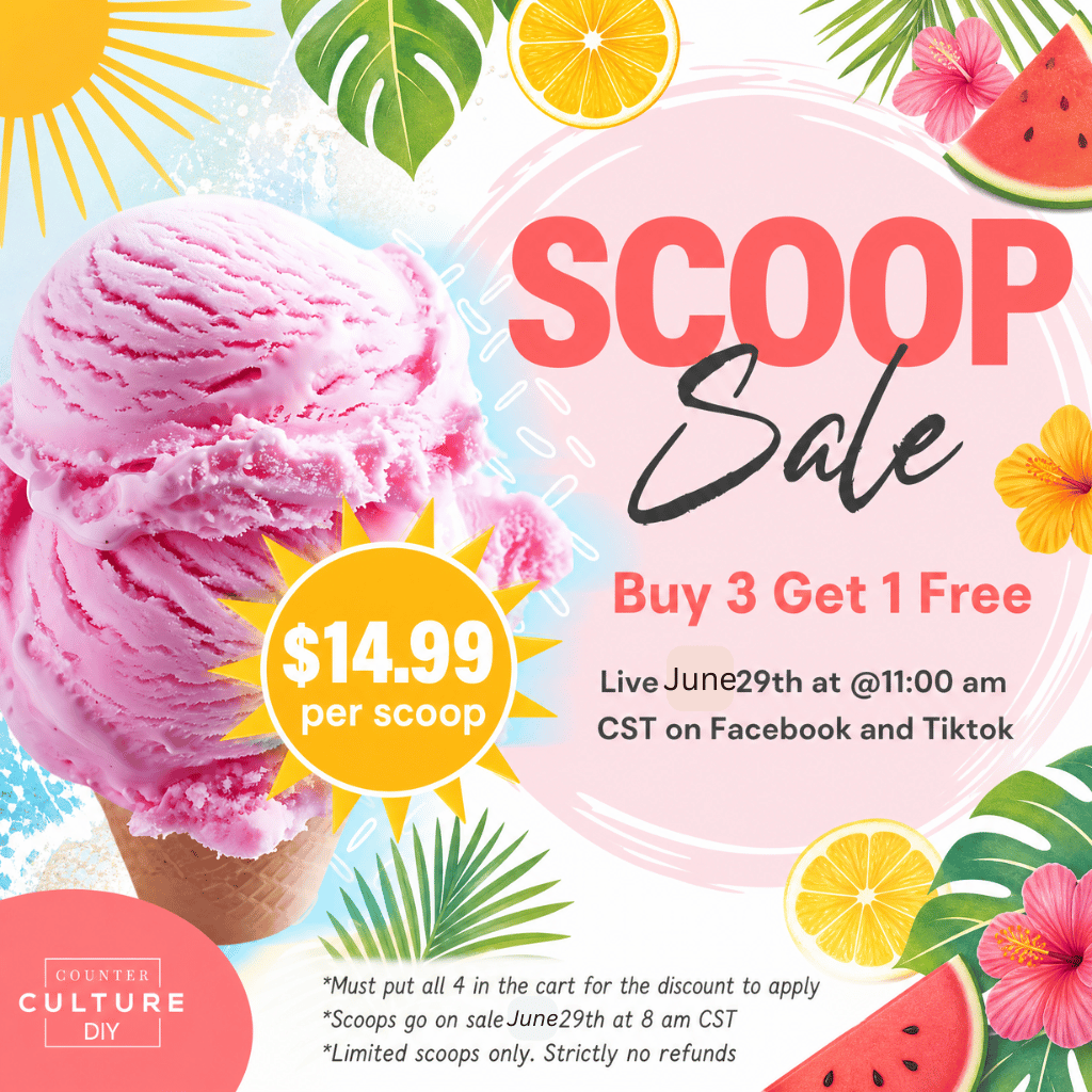 Scoops- BUY 3 Get one FREE (MUST PUT 4 in YOUR CART)