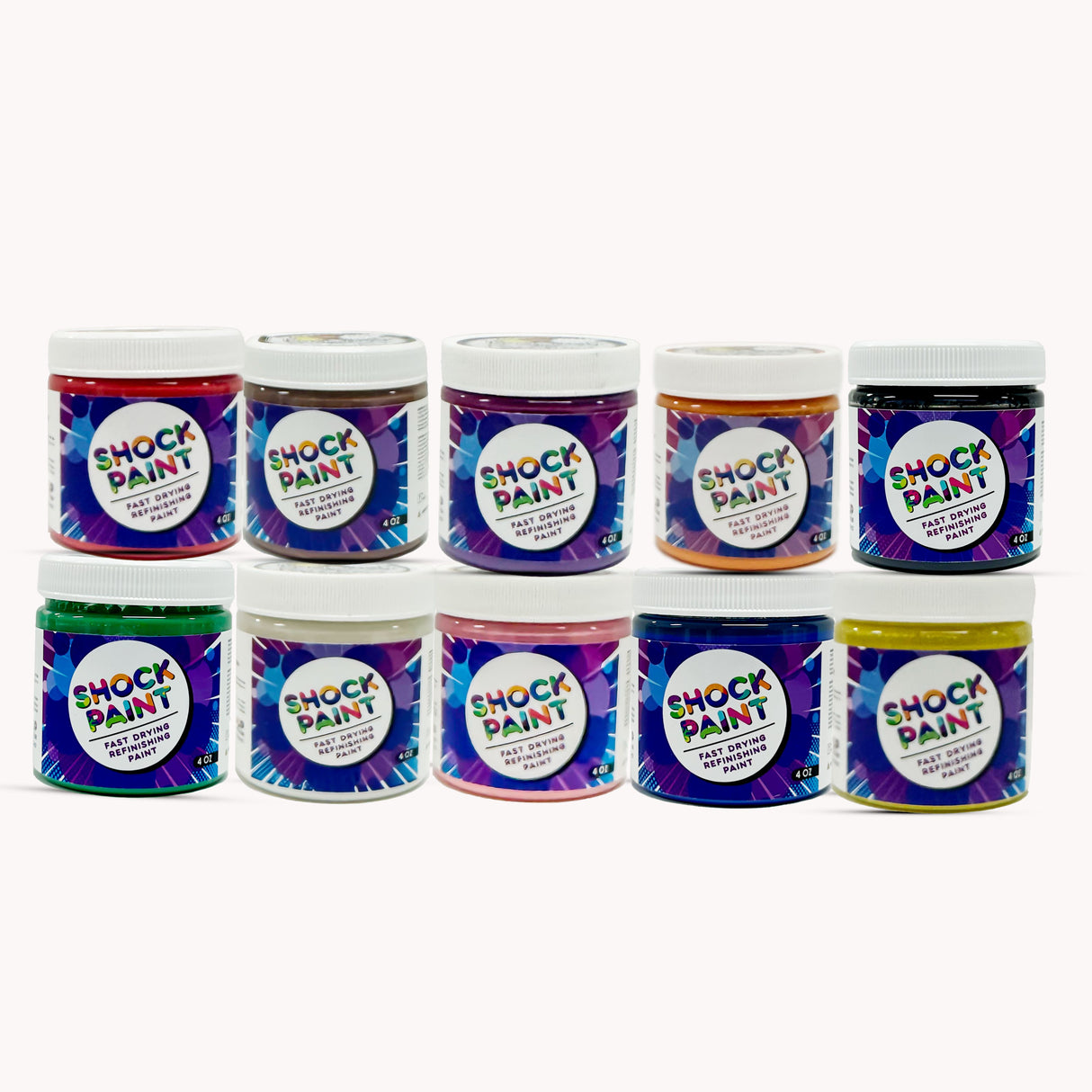 Crayon Box - 10pk 4oz Pop of Color Bundle