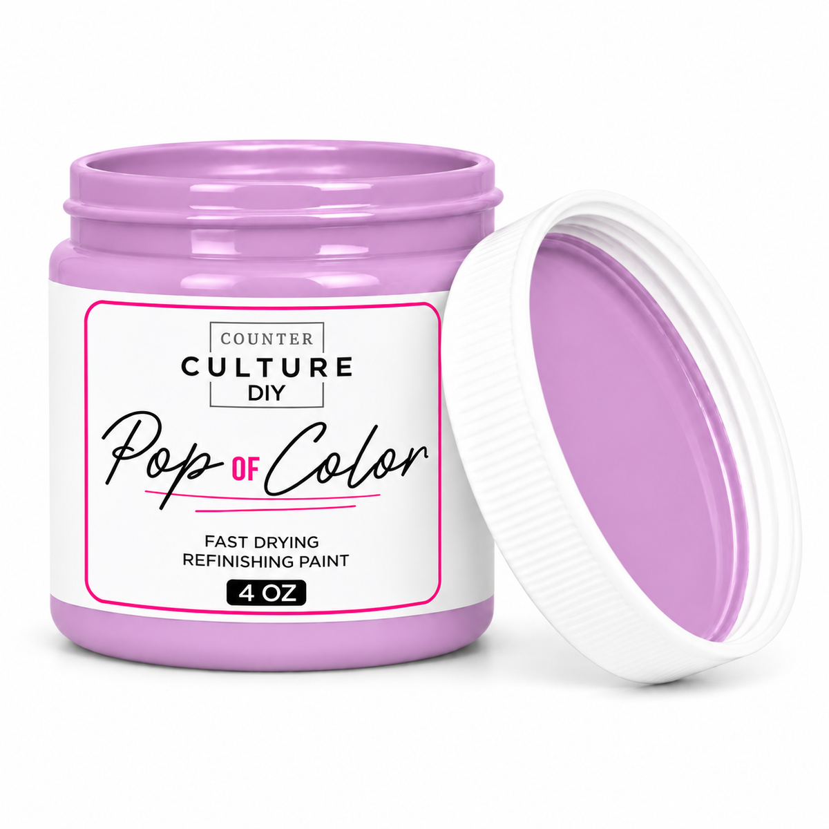 Tropical Purple Acrylic Chalk-Like Paint - 4 oz Pop of Color