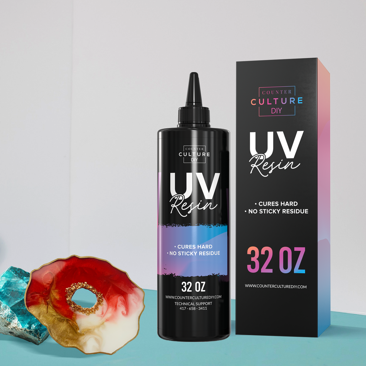 UV Resin & UV Lamp Bundle