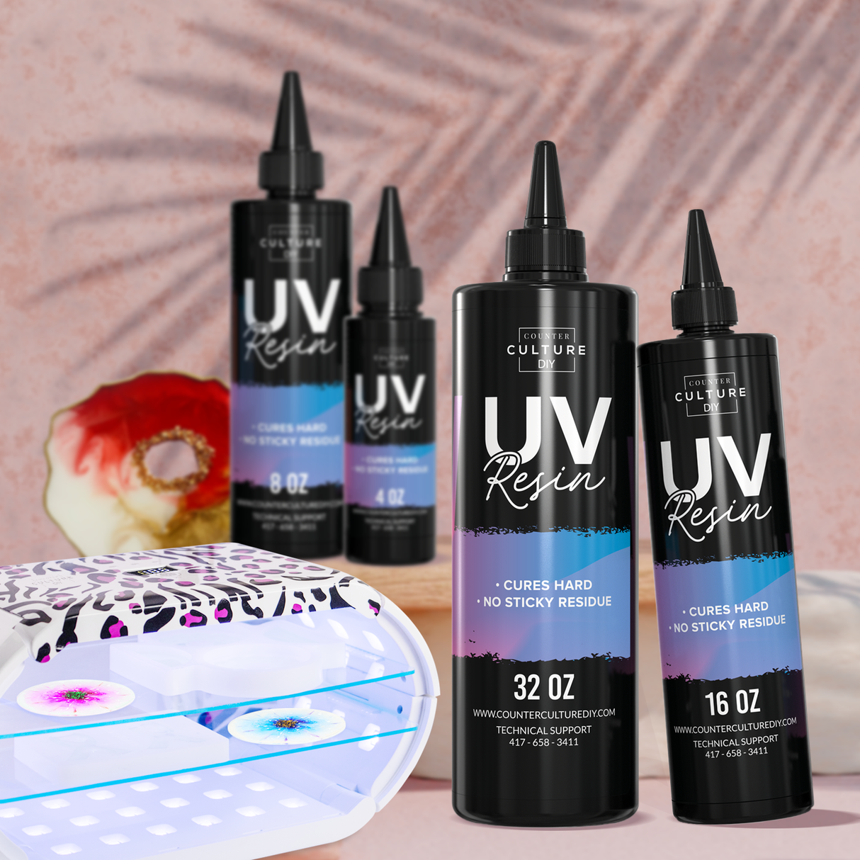 UV Resin & UV Lamp Bundle