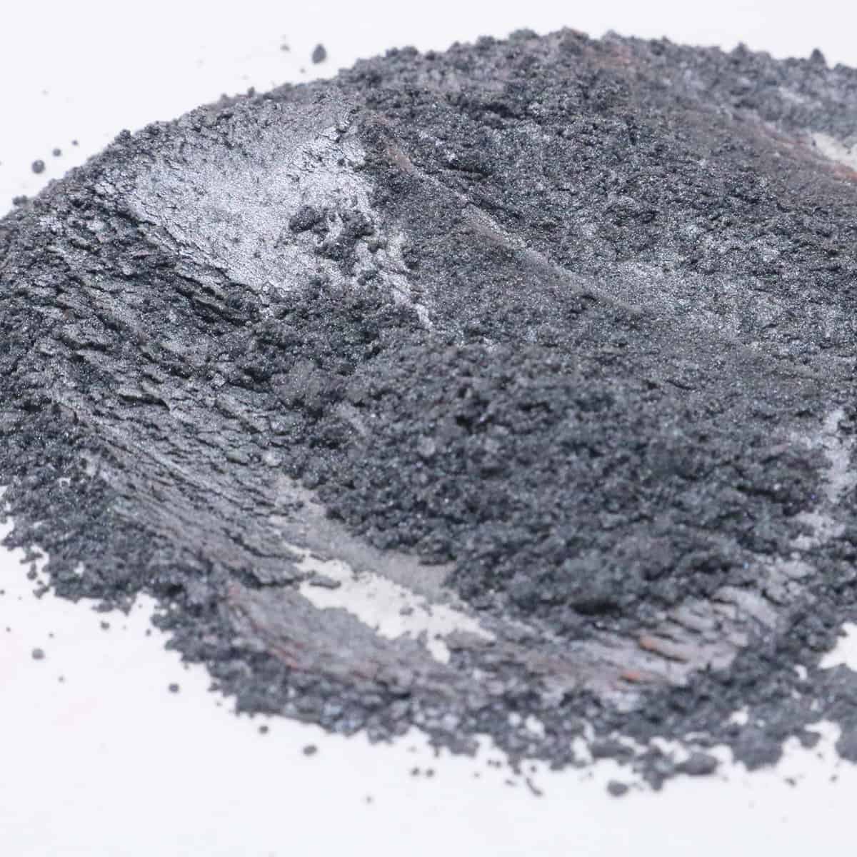 Grey mica pigment powder