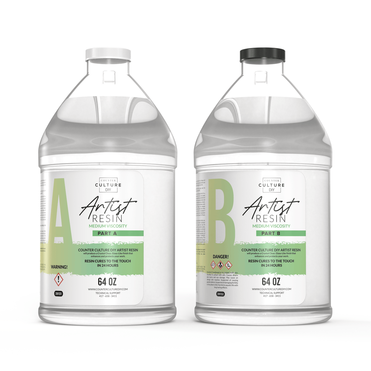 Artist Resin Medium Viscosity - Counter Culture DIY