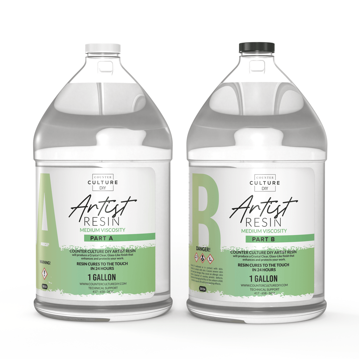 Artist Resin Medium Viscosity - Counter Culture DIY