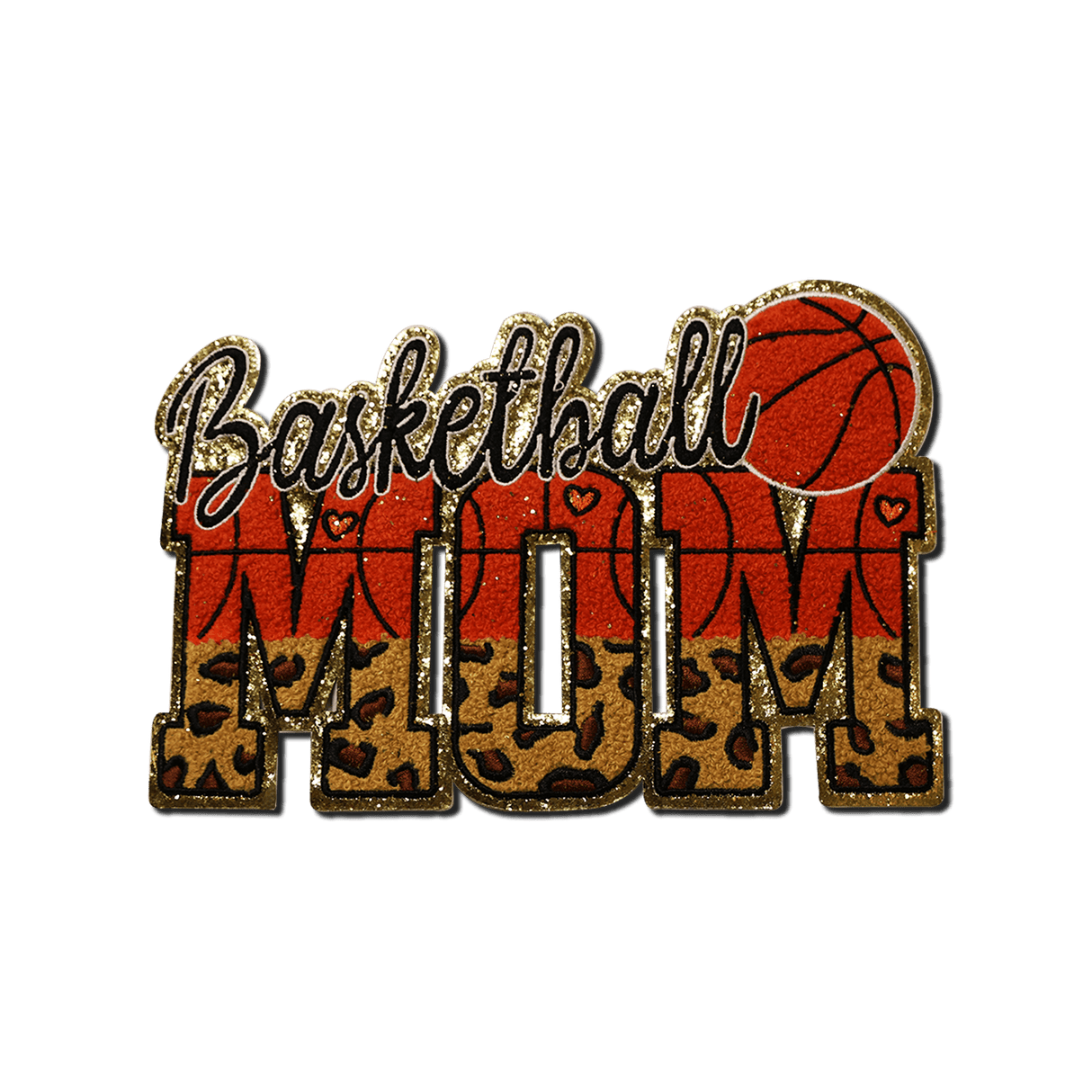 Basketball Mom Chenille Patch - Counter Culture DIY