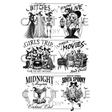 Black and White Fall DTF Gang Sheet - Counter Culture DIY