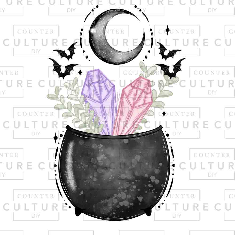 Cauldron DTF Transfer - Counter Culture DIY