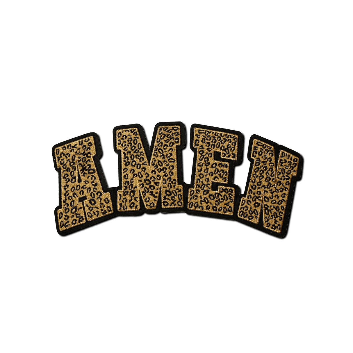 Cheetah "AMEN" Patch - Counter Culture DIY