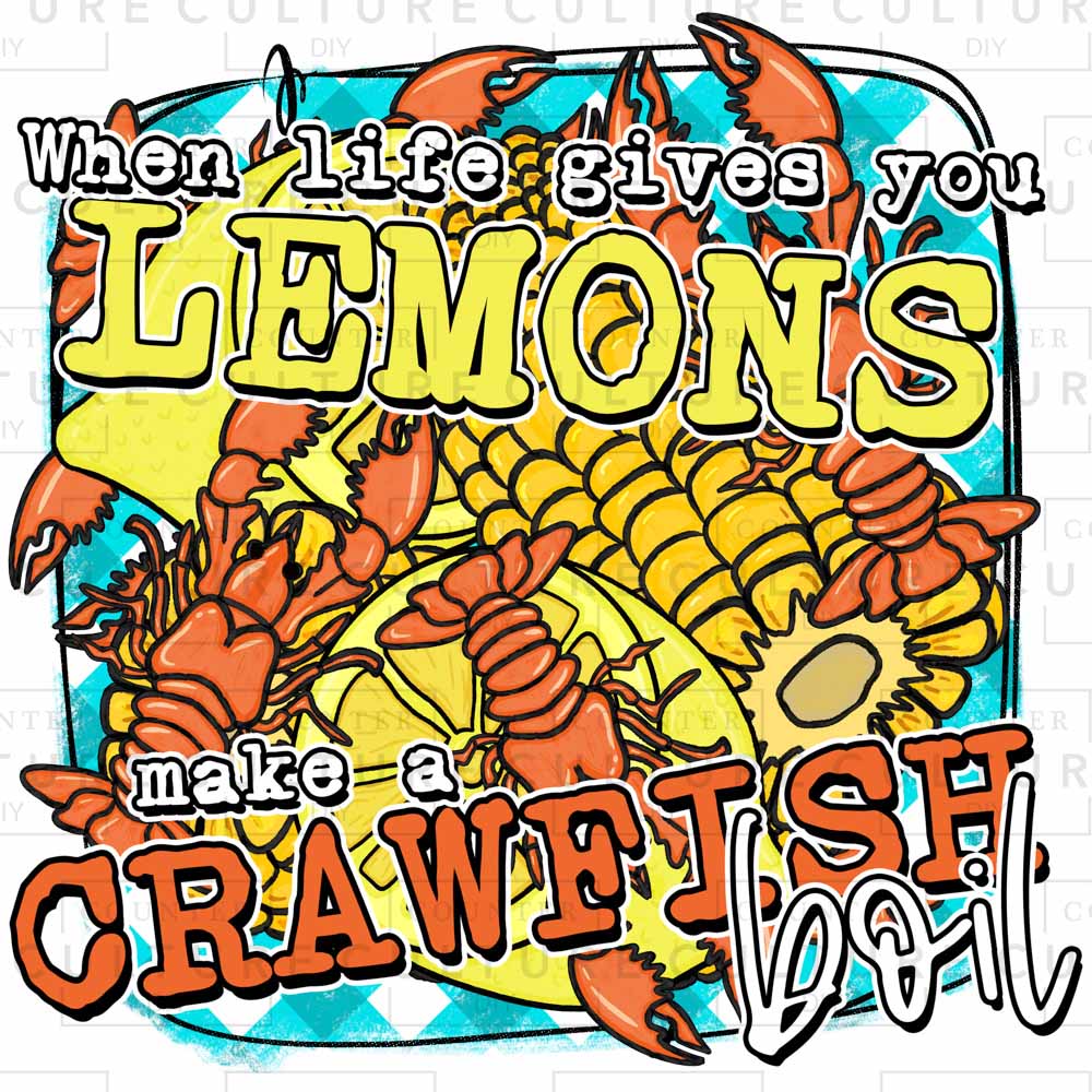 Crawfish Boil DTF Transfer - Counter Culture DIY