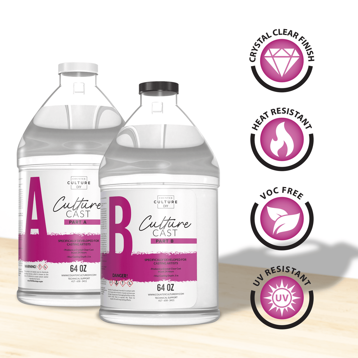 Culture Cast Casting Resin - Counter Culture DIY