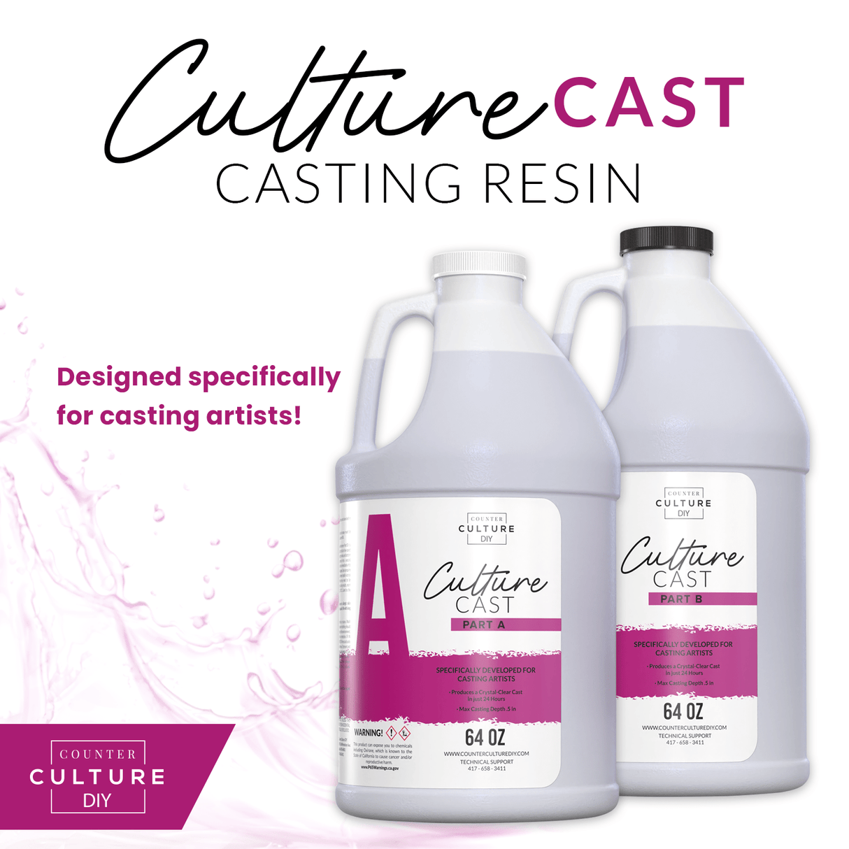 Culture Cast Casting Resin - Counter Culture DIY