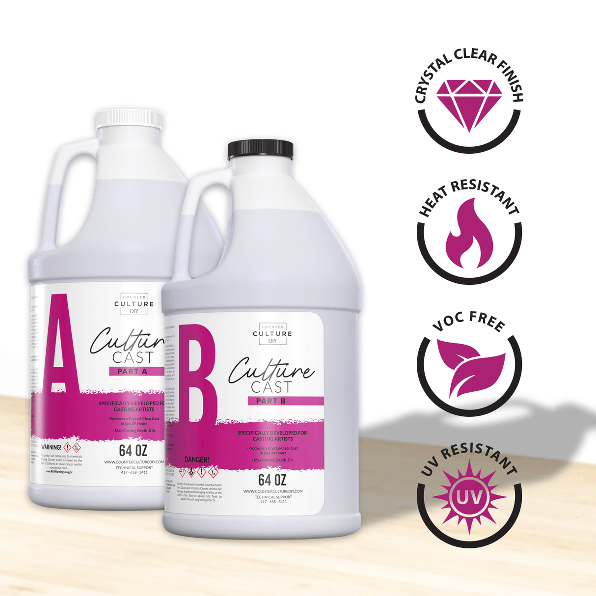 Culture Cast Casting Resin - Counter Culture DIY