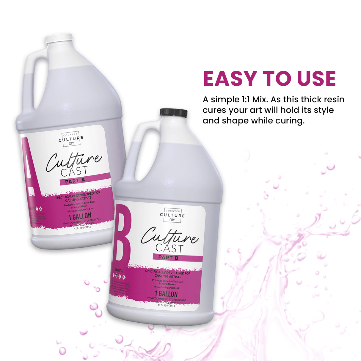 Culture Cast Casting Resin - Counter Culture DIY