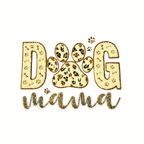 Dog Mama Chenille Patch - Counter Culture DIY