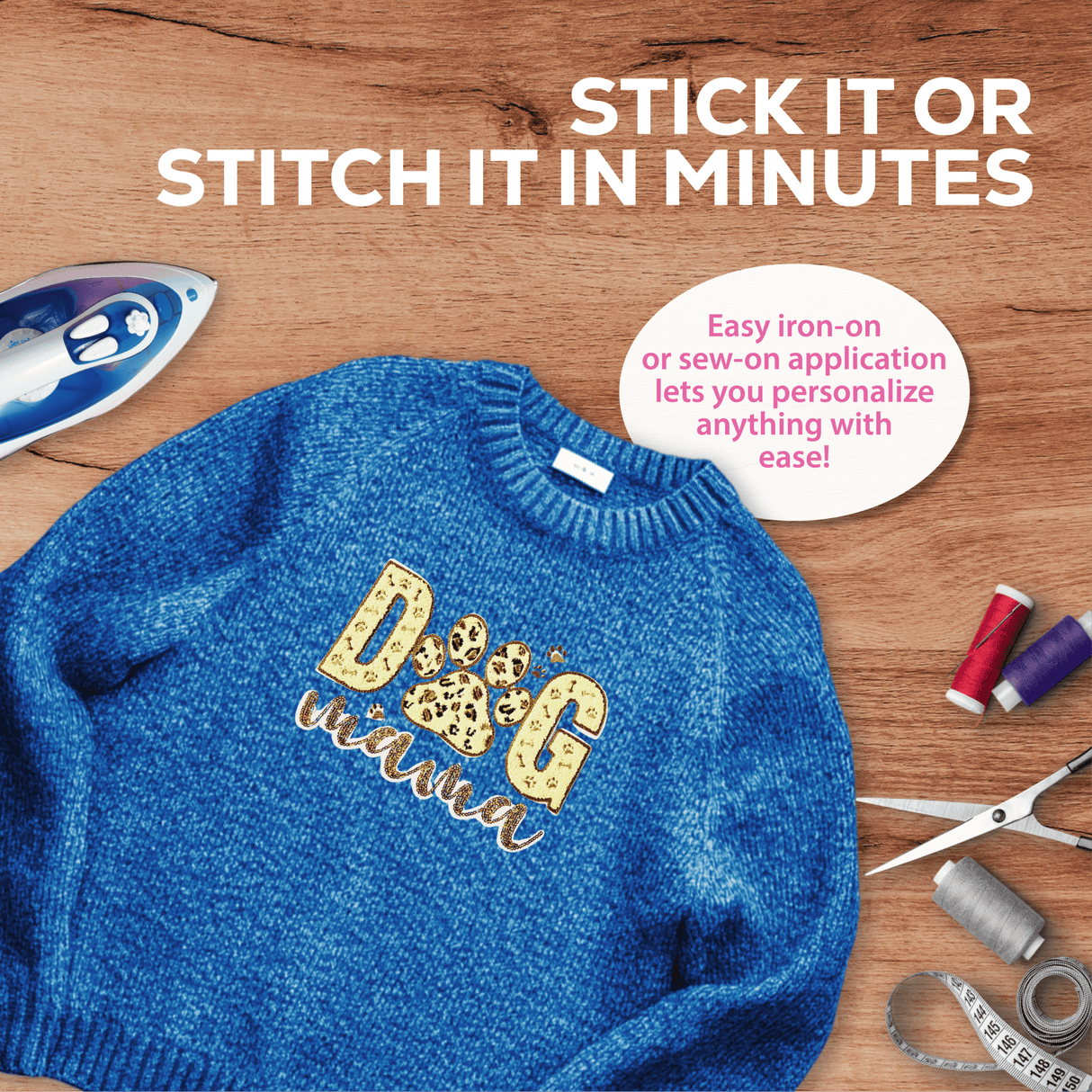 Dog Mama Chenille Patch - Counter Culture DIY