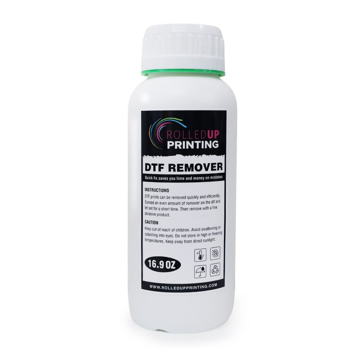 DTF Remover - 16.9 fl oz | Rolled - Up Printing - Counter Culture DIY