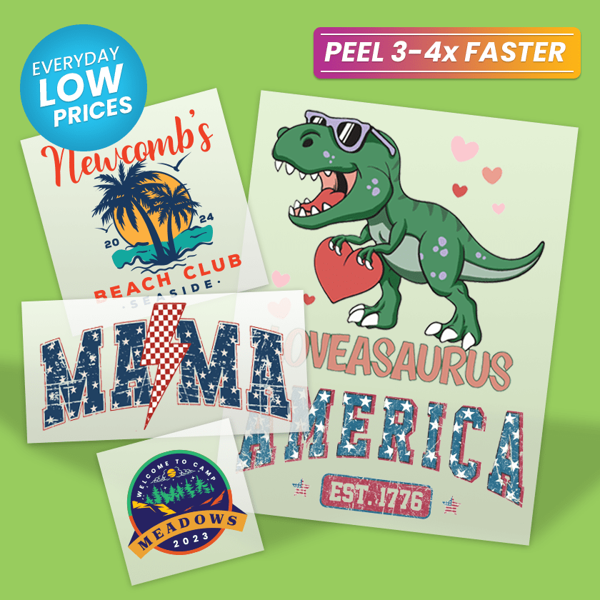 DTF Transfers by Size: Perfect Fit for Your Projects - Rolled Up Printing