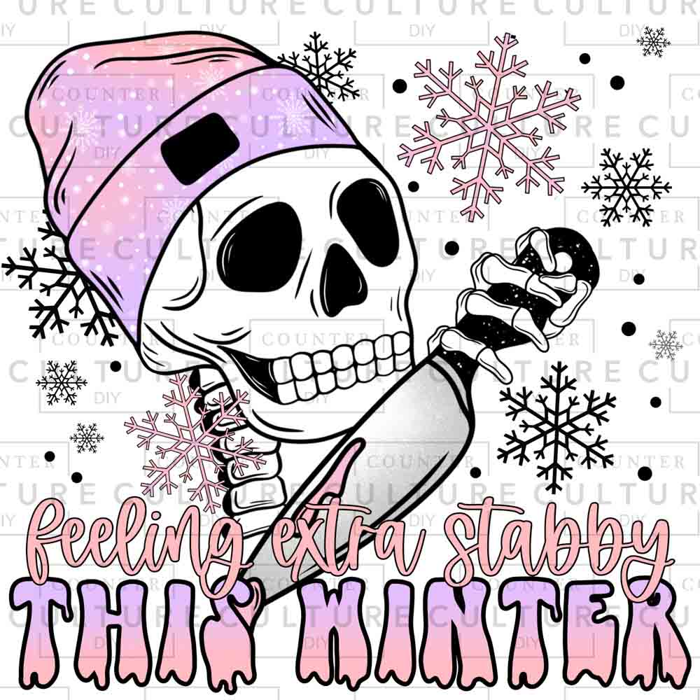 Extra Stabby 2 DTF Transfer - Counter Culture DIY