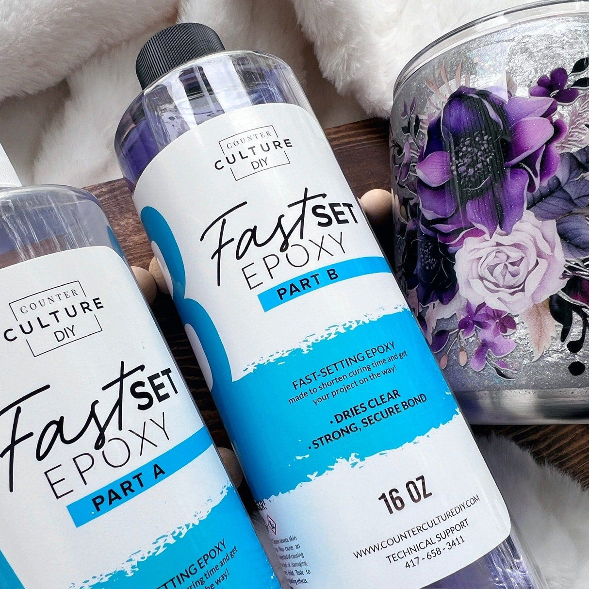 Fast Set Epoxy - High Gloss Finish - Counter Culture DIY