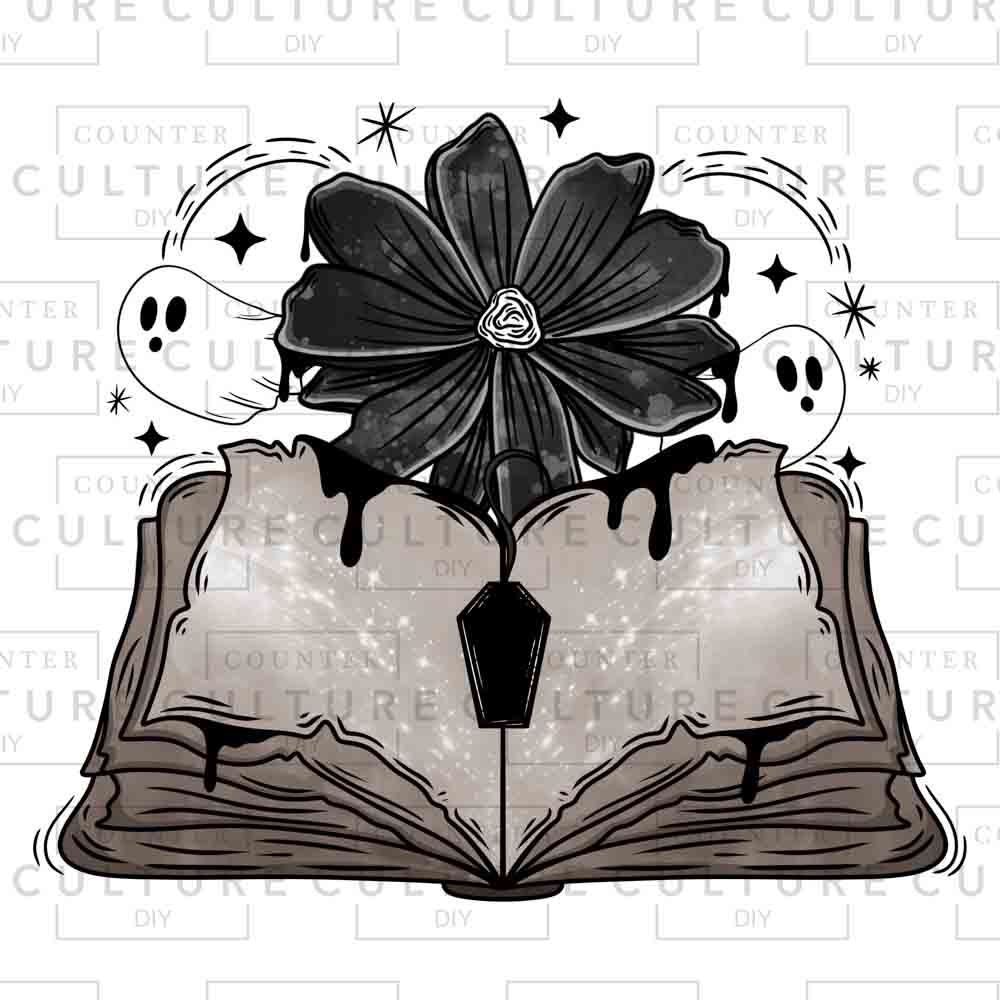 Ghost book UV DTF 2 - Counter Culture DIY