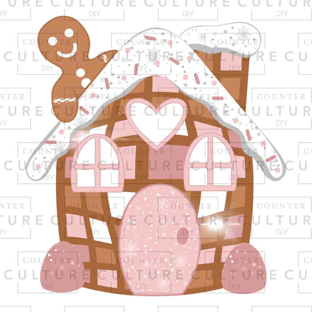 Gingerbread UV DTF - Counter Culture DIY