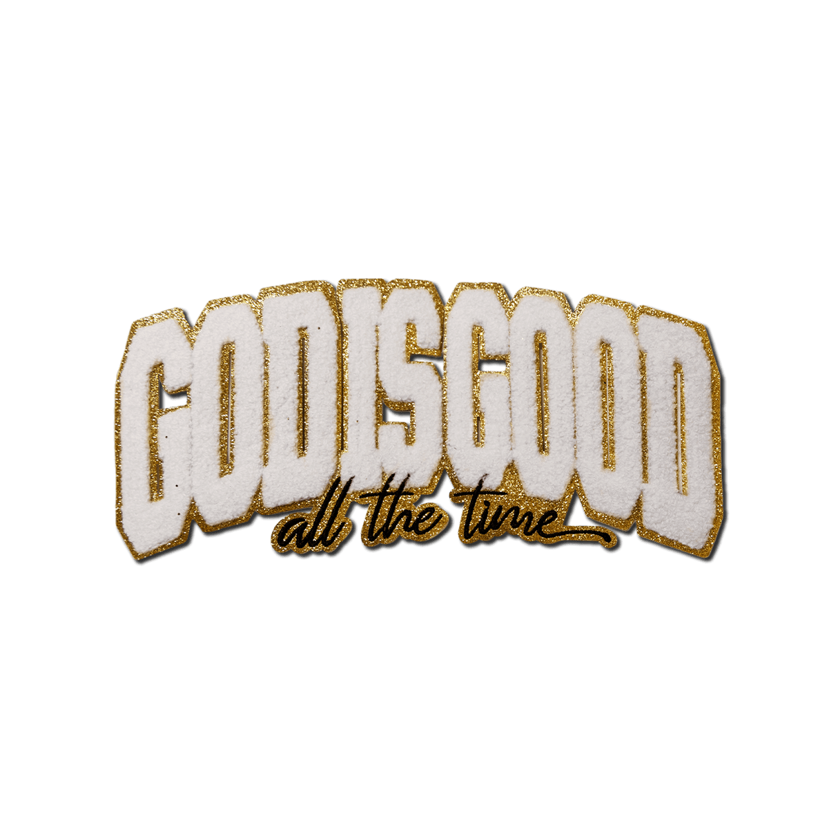"God is Good" Chenille Patch - Counter Culture DIY