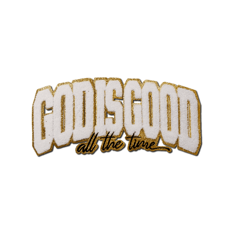 "God is Good" Chenille Patch - Counter Culture DIY