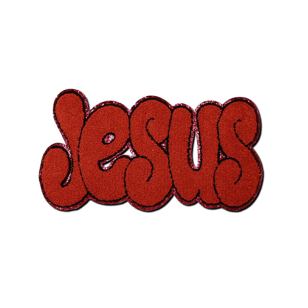 "Jesus" in Red Patch - Counter Culture DIY