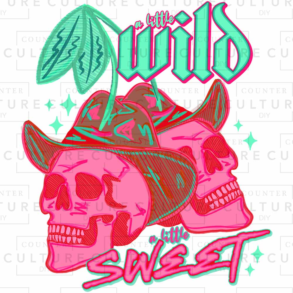 Little Wild (Cowboy) DTF Transfer - Counter Culture DIY