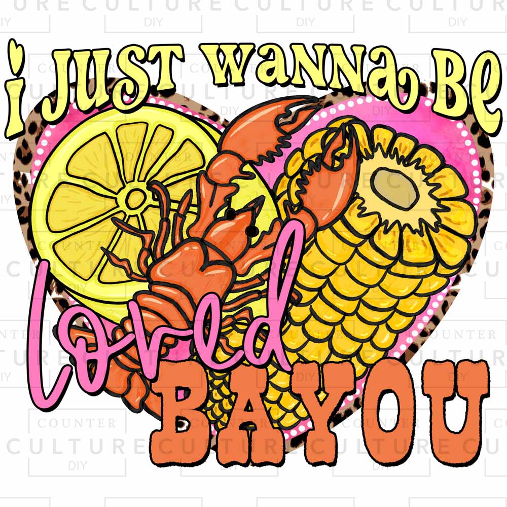 Loved Bayou DTF Transfer - Counter Culture DIY