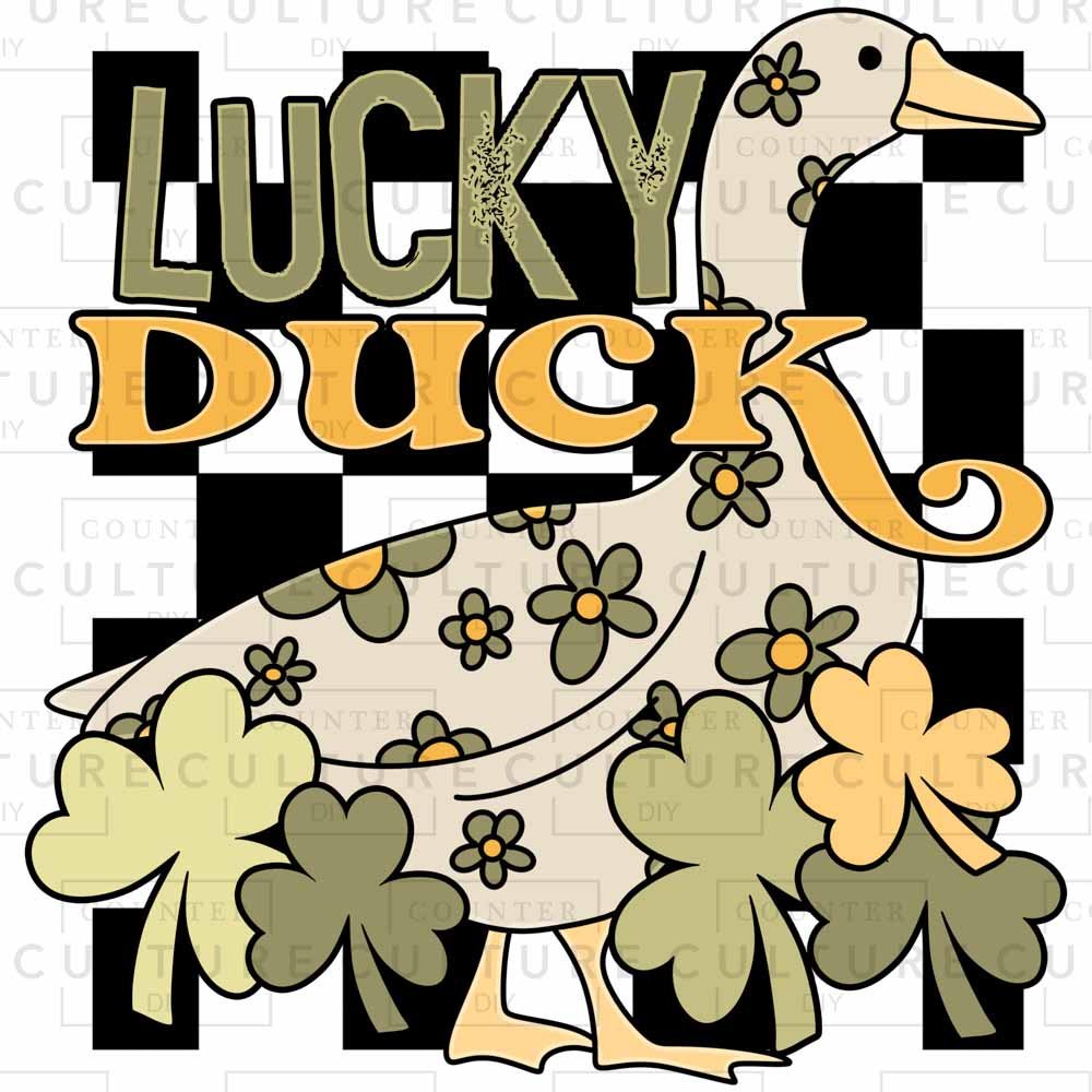 Lucky Duck DTF Transfer - Counter Culture DIY