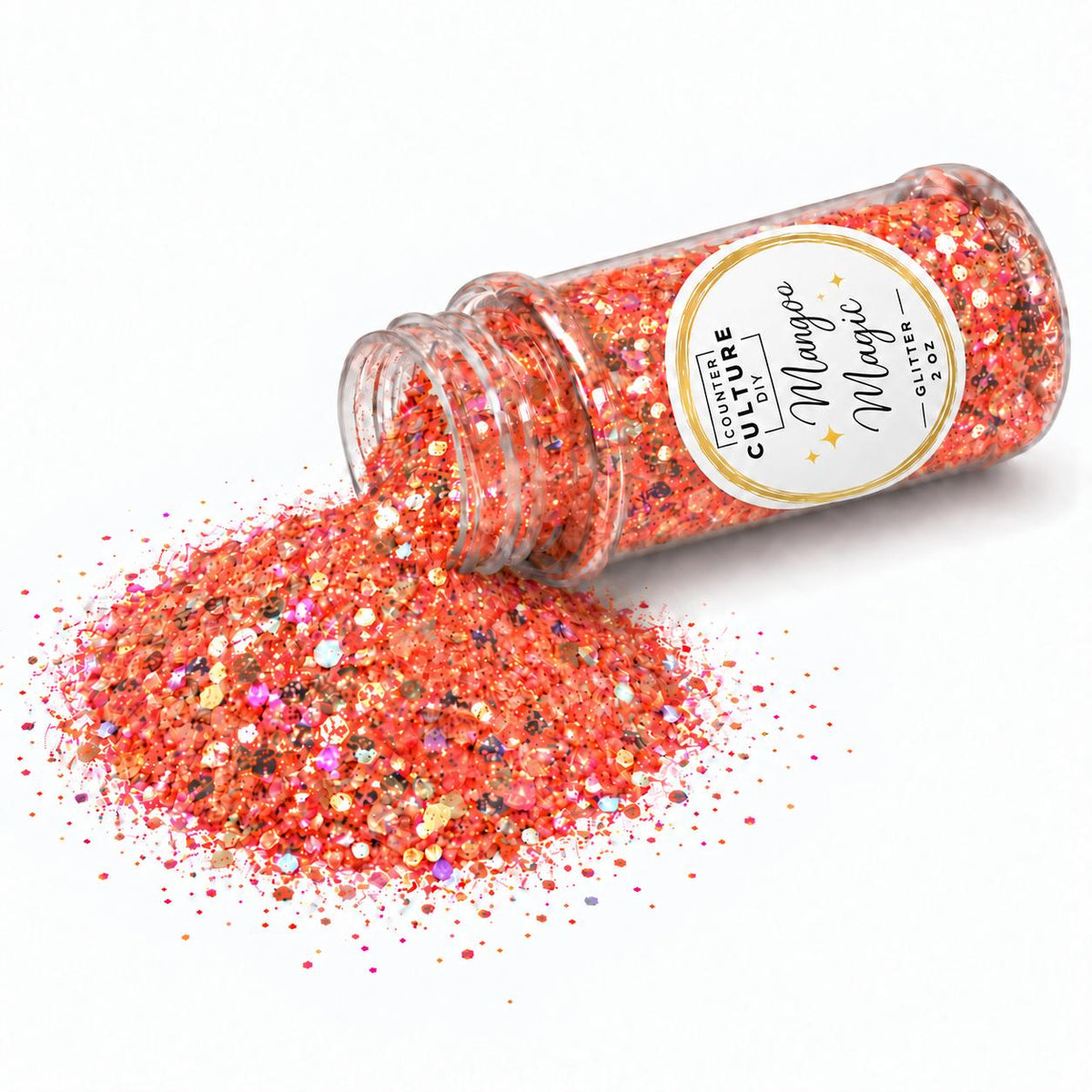 Mango Magic 2 oz Bottled Glitter
