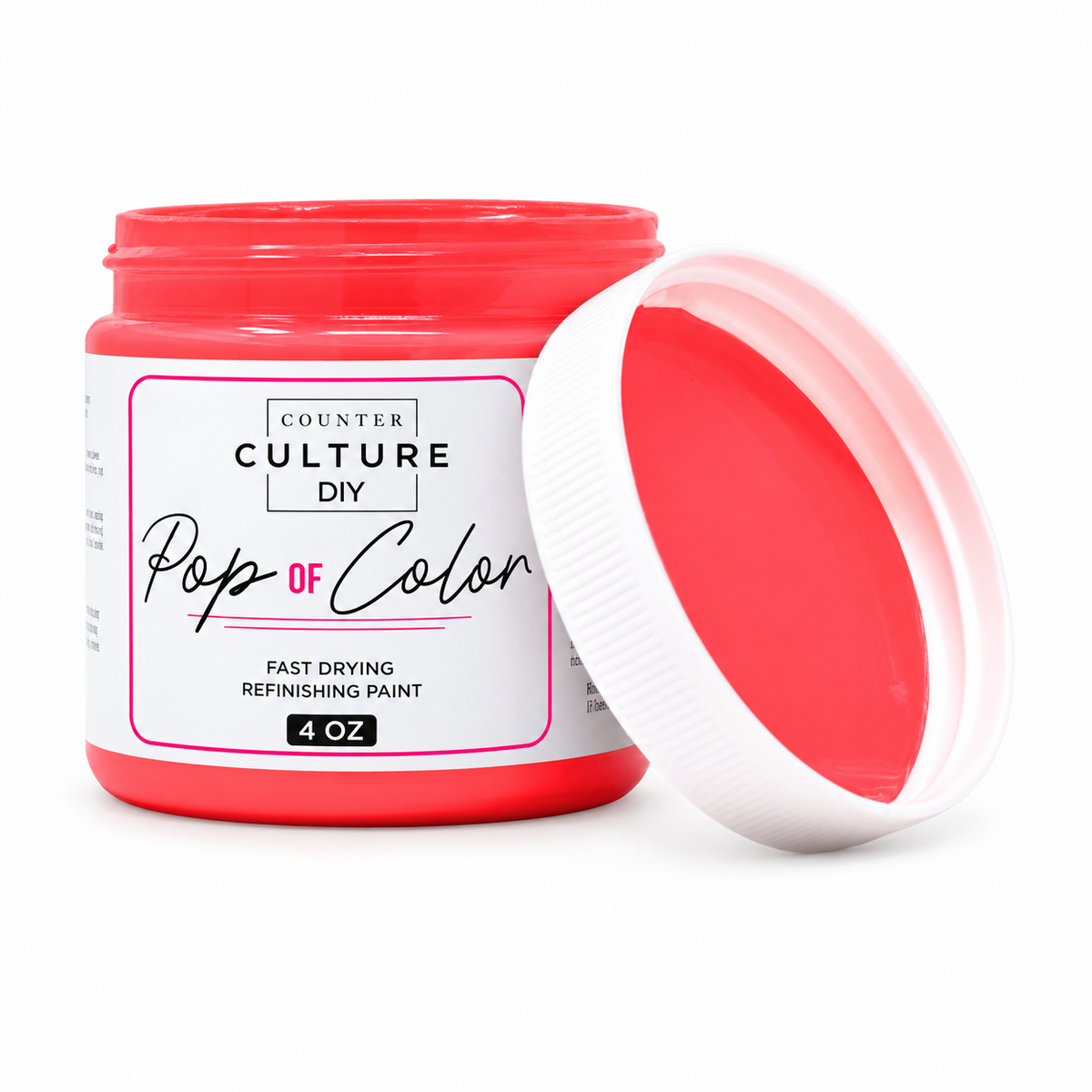 Neon Coral - 4oz Pop of Color