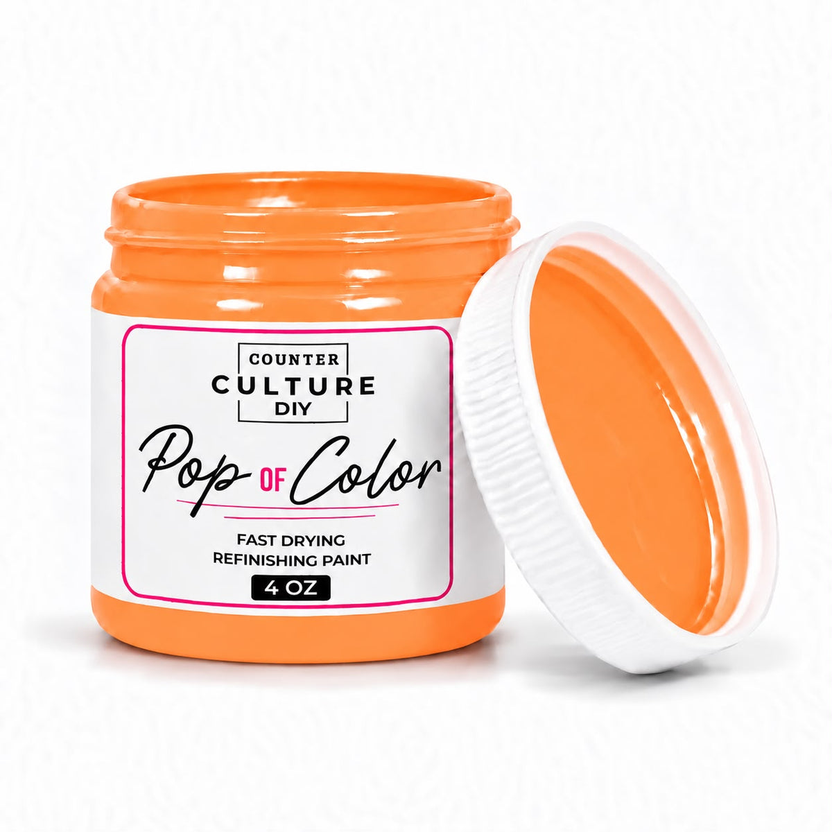 Neon Orange - 4oz Pop of Color