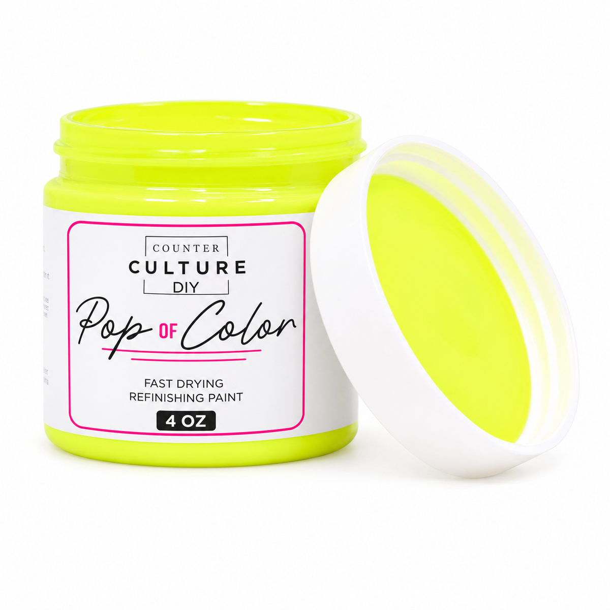 Neon Yellow - 4oz Pop of Color