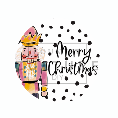 Nutcracker - DTF Round - Counter Culture DIY