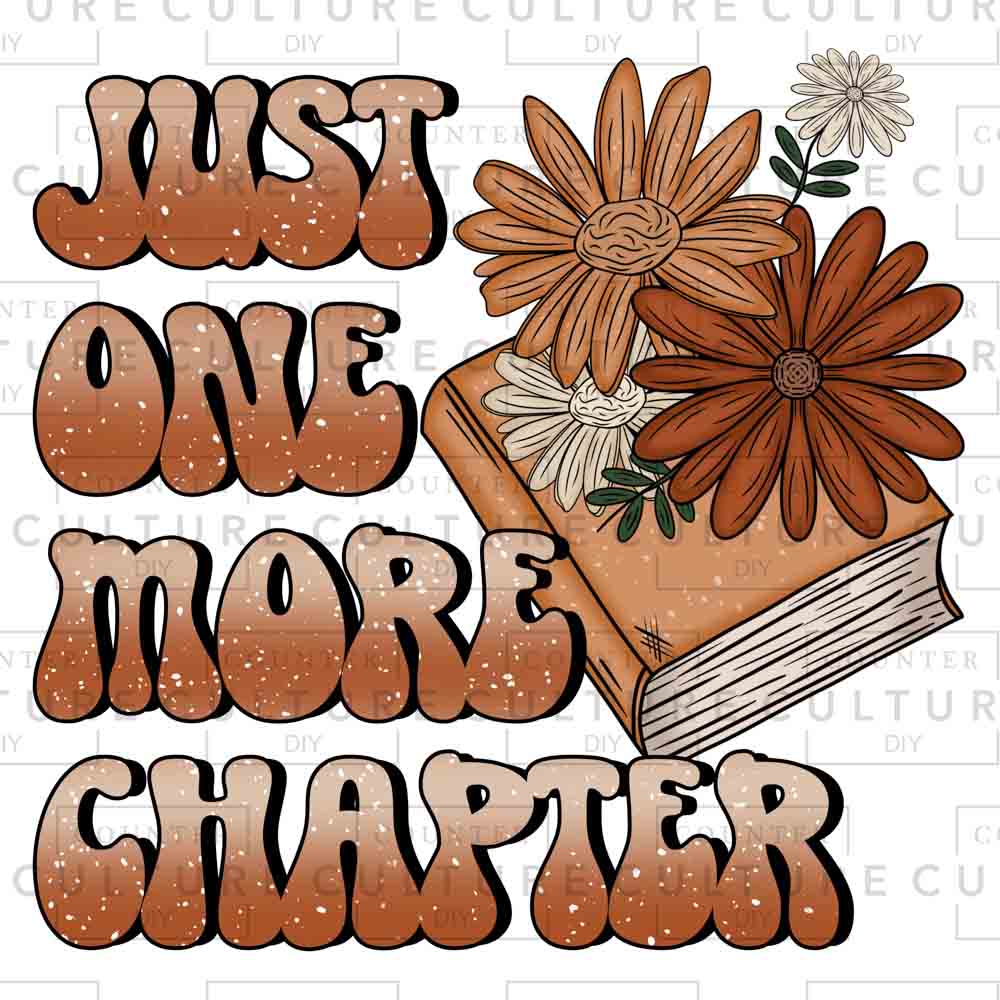 One More Chapter UV DTF - Counter Culture DIY