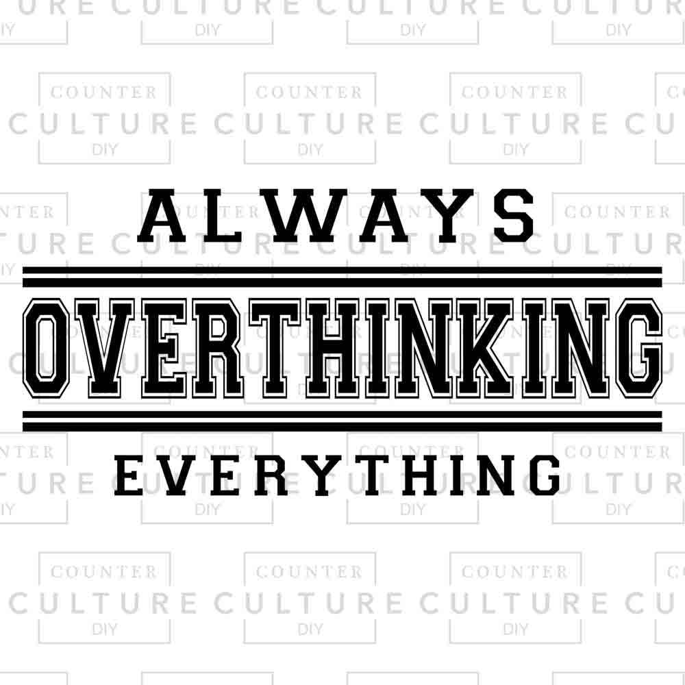 Overthinking UV DTF - Counter Culture DIY