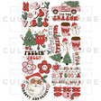Retro Christmas DTF Gang Sheet - Counter Culture DIY