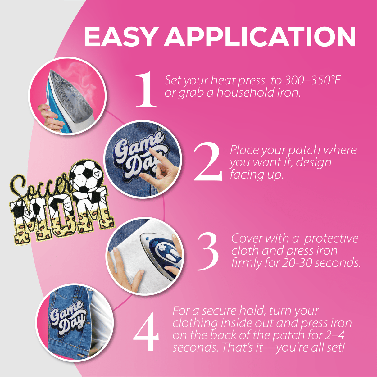 Soccer MOM Patch - Counter Culture DIY