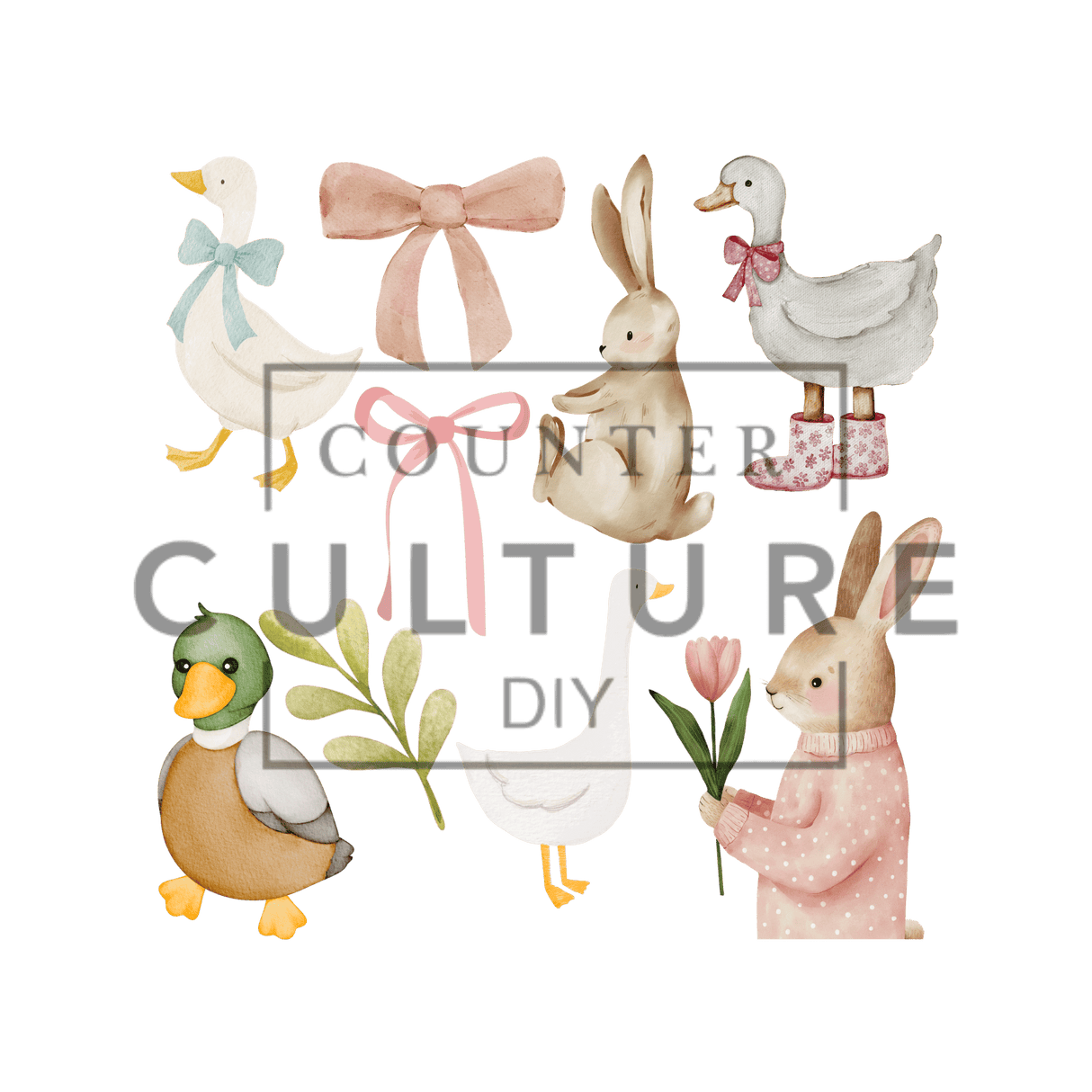 UV DTF Decal Element Sheets: Artist Series