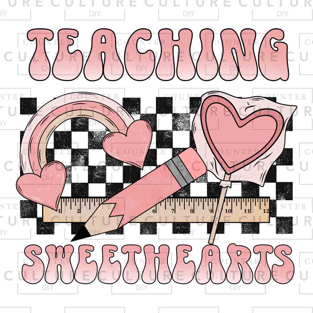 Teaching Sweehearts UV DTF - Counter Culture DIY