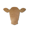 Wooden Cow Head Door Hanger Blank - Counter Culture DIY