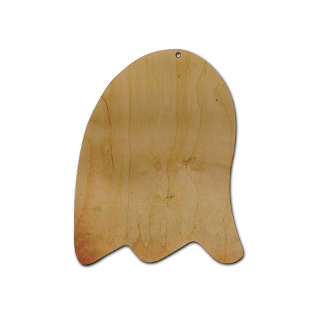 Wooden Ghost Door Hanger Blank - Counter Culture DIY